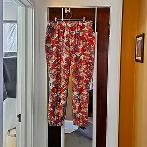 Merrell Women's Biolush Selectwick Botanical Print Joggers Plus Size 16